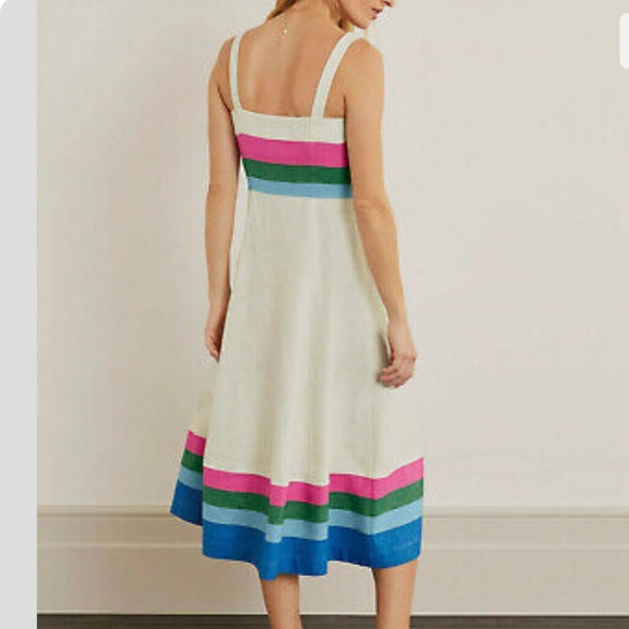 BODEN Willa midi button dress - Picture 3 of 10